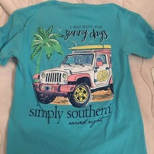 Simply southern jeep t-shirt